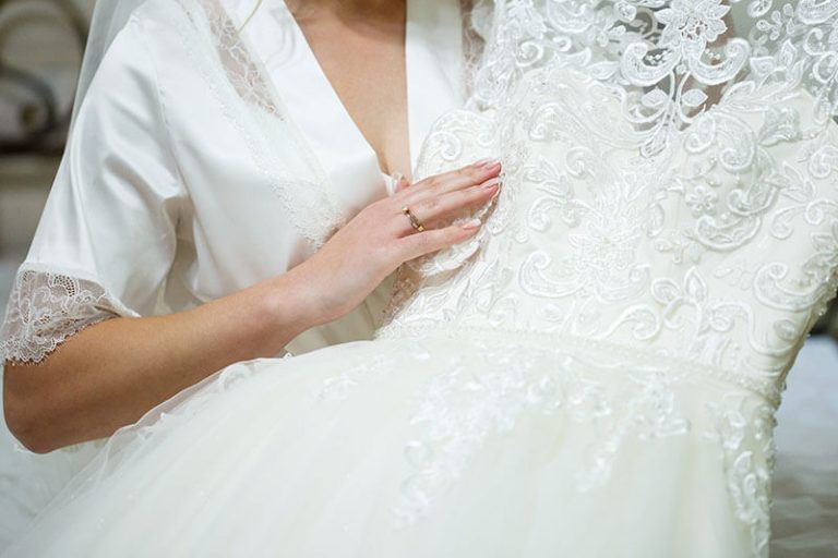 Limpieza vestidos de novia